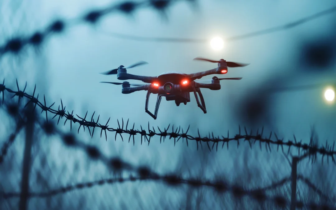 How Surveillance Drones at Night Increase Business Security